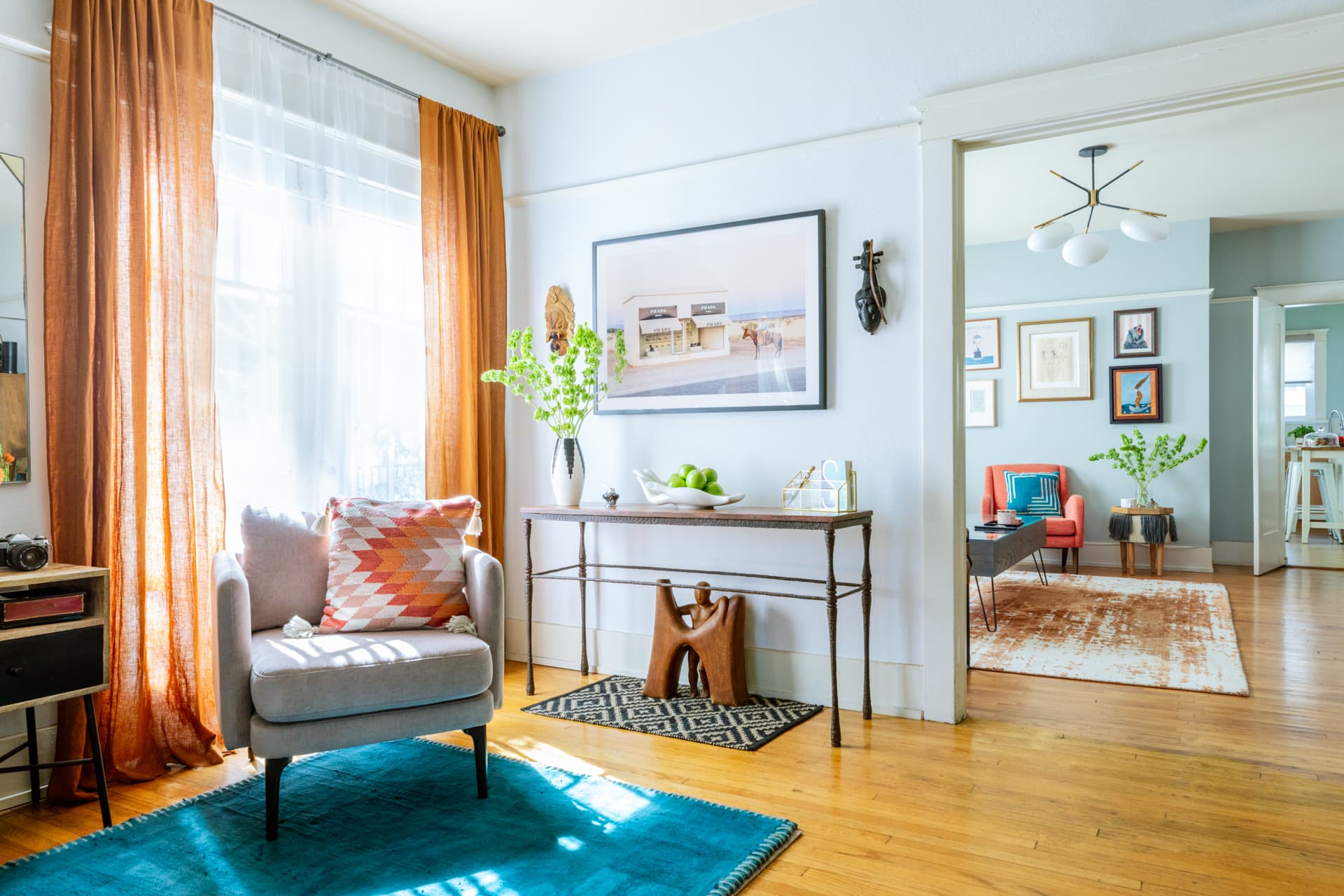 Timeper Burnt Orange Velvet Curtains Review for 2024 Apartment Therapy